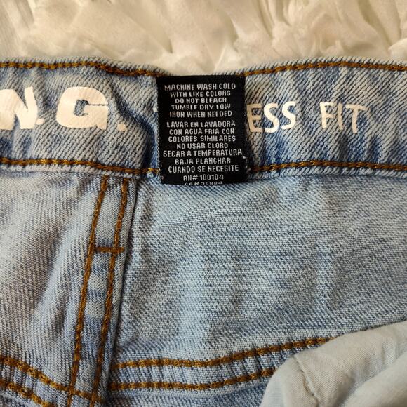 S.O.N.G. BUTTON FLY DESTROYED JEANS TIMELESS FIT WOMEN'S 28 RIPPED DISTRESSED - Picture 9 of 13